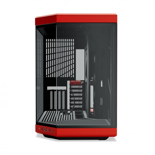 Case HYTE Y70 Touch Display, Black/Red 