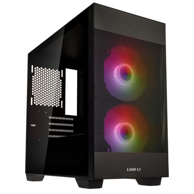 Case Lian-Li LANCOOL 205M Mesh Black, Micro-Tower 