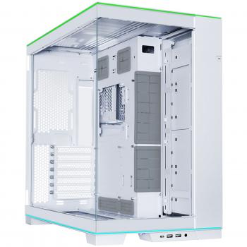 Case Lian Li PC-O11 Dynamic EVO RGB Mid-Tower, Tempered Glass, White