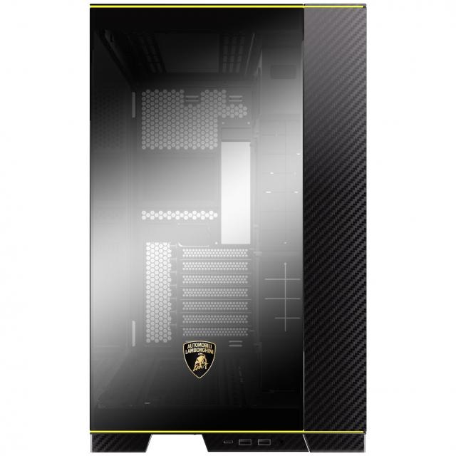 Case Lian Li PC-O11D EVO RGB Lamborghini Edition, Tempered Glass, Black 