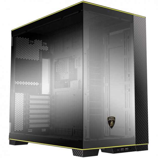 Case Lian Li PC-O11D EVO RGB Lamborghini Edition, Tempered Glass, Black 