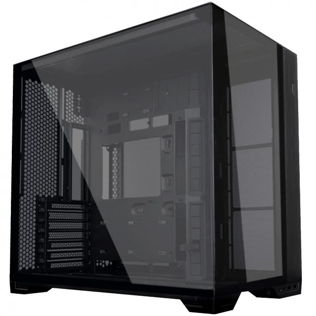 Case Lian Li O11 Vision Compact Mid-Tower, Tempered Glass, Black 