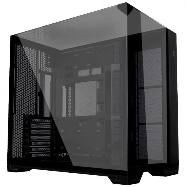 Case Lian Li O11 Vision Compact Mid-Tower, Tempered Glass, Black 