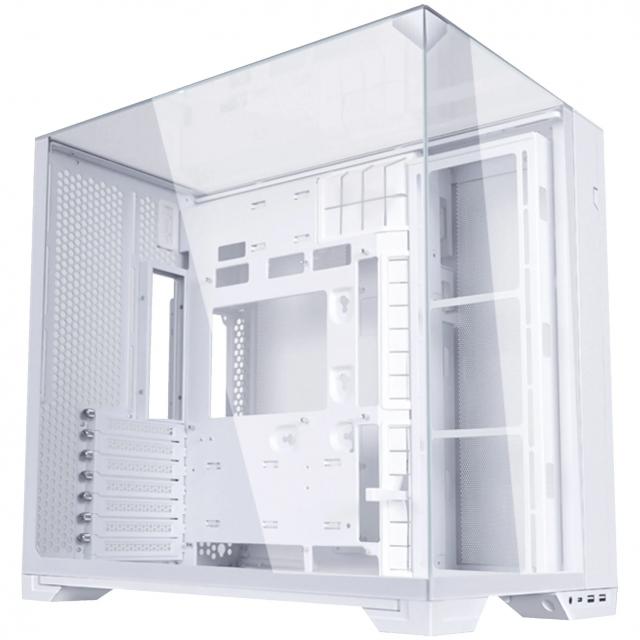 Case Lian Li O11 Vision Compact Mid-Tower, Tempered Glass, White 