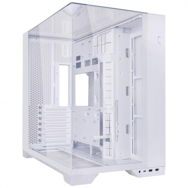 Case Lian Li O11 Vision Compact Mid-Tower, Tempered Glass, White 