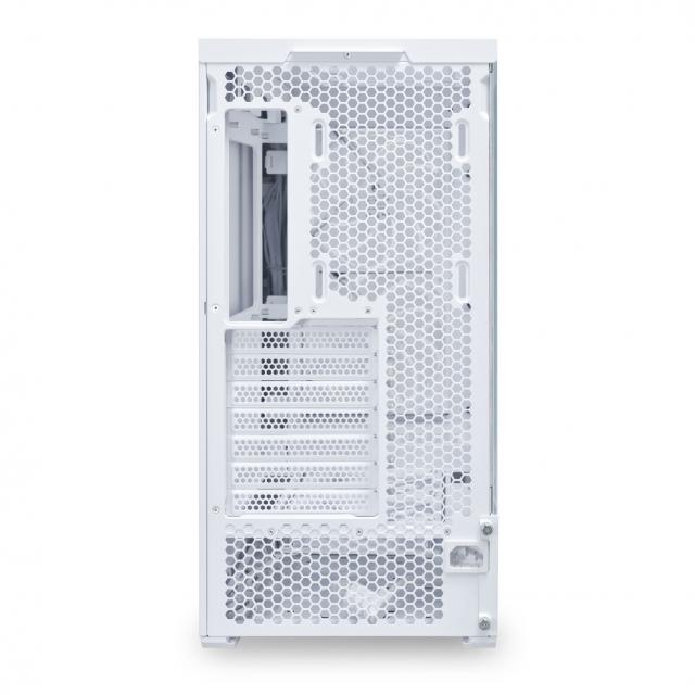 Case Lian Li LANCOOL 207 Mid-Tower, Tempered Glass, White 