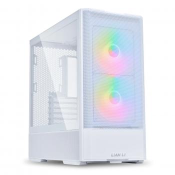 Case Lian Li LANCOOL 207 Mid-Tower, Tempered Glass, White