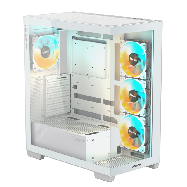 Кутия Gigabyte C500 PANORAMIC Stealth Ice - Mid-Tower 