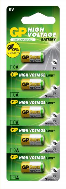 GP  A 10 Alkaline battery 9V remote /5br./pack price for 1 pc. / 