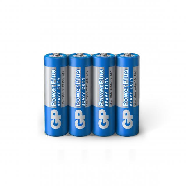 Цинк карбонова батерия GP R6 /4 бр. в опаковка/ shrink 1.5V 