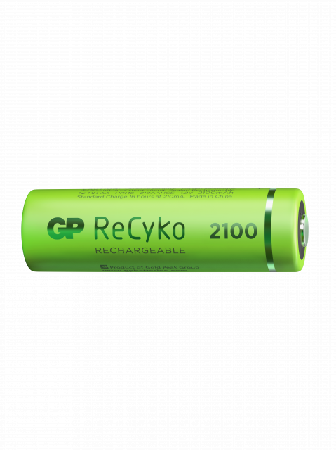 Акумулаторна Батерия GP R6 AA 2100mAh RECYKO 210AAHCE-EB2 NiMH 2 бр. в опаковка GP 
