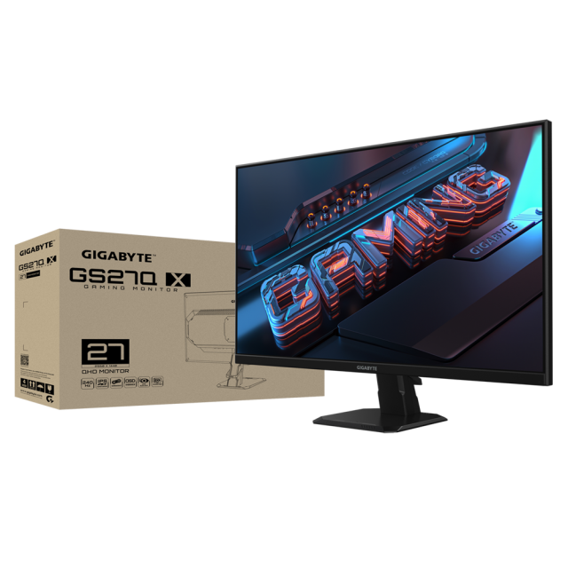 Gaming Monitor Gigabyte GS27Q X 27" SS-IPS QHD (2560x1440), 240Hz, 1 ms 