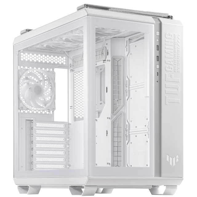 Кутия ASUS TUF Gaming GT502 PLUS ARGB WHITE EDITION 