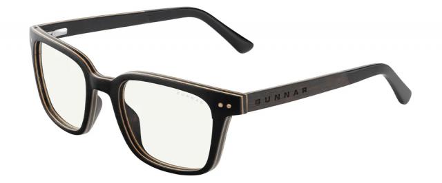 Computer glasses GUNNAR Muir Ebony (wood),  Clear Pro 