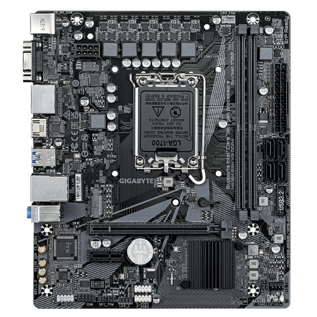 Motherboard GIGABYTE H610M-S2H V3 DDR4, socket 1700, Micro ATX 