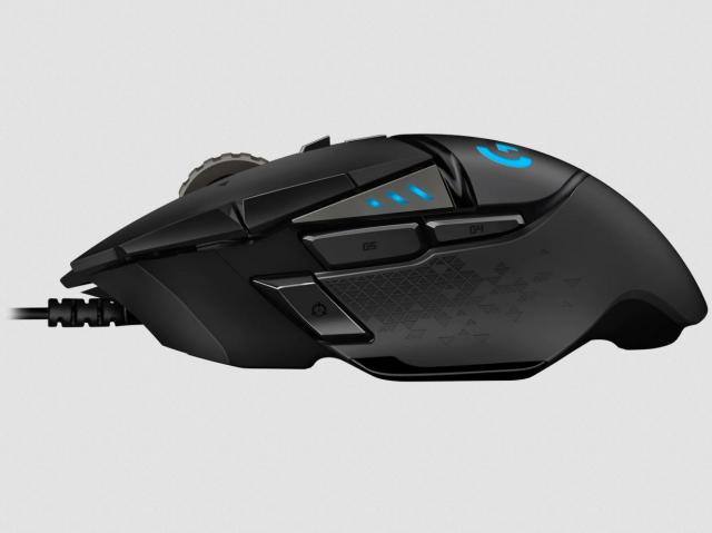 Геймърска мишка Logitech G502 HERO Black 