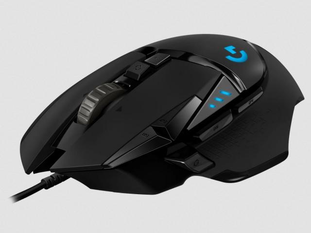 Геймърска мишка Logitech G502 HERO Black 