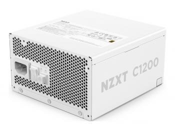 Power Supply NZXT C1200 White 1200W 80+ Gold ATX 3.1 - Fully Modular