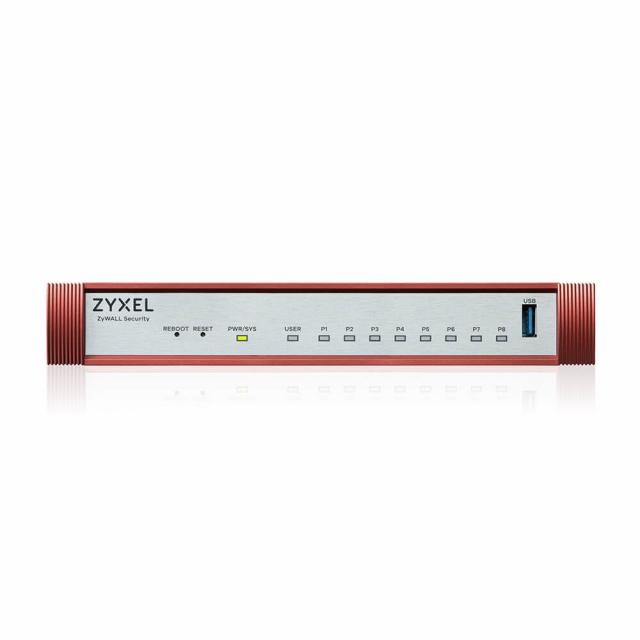 Firewall ZYXEL USG FLEX 100H 8x1Gbps, 1xUSB, no license 