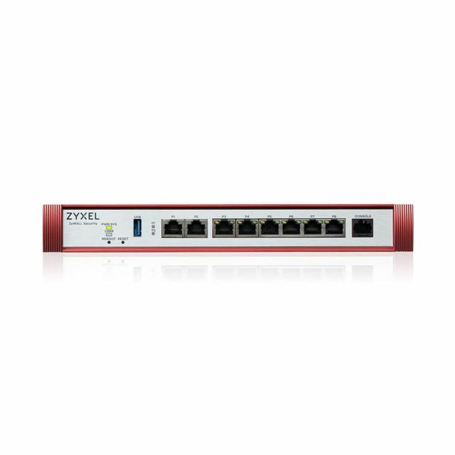 Firewall ZYXEL USG FLEX 200H 2x2.5Gbps 6x1Gbps, 1xUSB, no license 