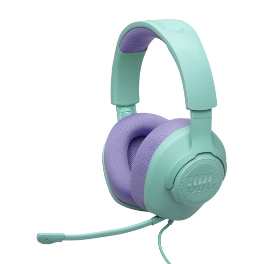 Геймърски слушалки JBL Quantum 100M2 Cyan 