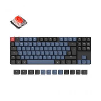 Механична клавиатура Keychron K1 Pro QMK/VIA TKL Gateron Low Profile Red Switch, RGB Backlight, ABS