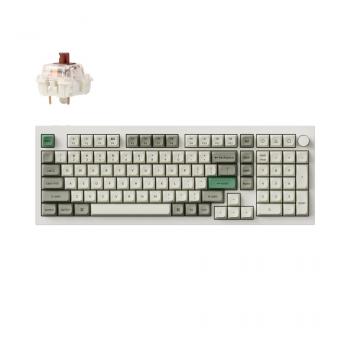 Механична клавиатура Keychron Q5 Max QMK Shell White - Gateron Jupiter Brown