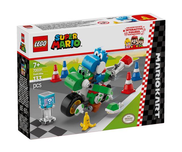 LEGO  Super Mario Mario car - Yoshi bike, 72031 