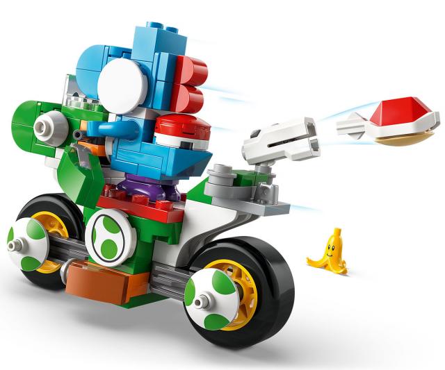 LEGO  Super Mario Mario car - Yoshi bike, 72031 