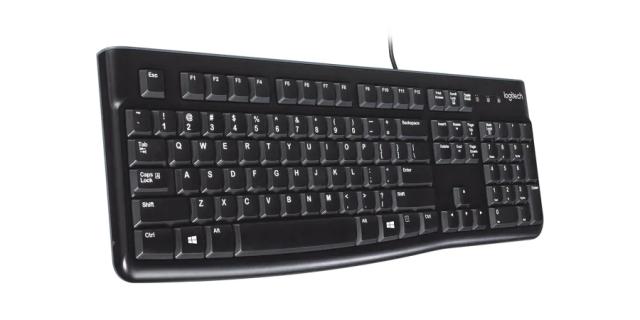 Стандартна клавиатура Logitech K120, US Подредба 