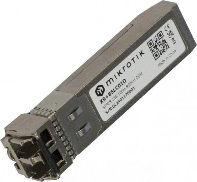 SFP Module Mikrotik XSPlus-85LC01D, 1.25GB,10GB, 25GB, 100m 