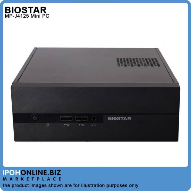 Barebone Biostar J4125NHU Intel Celeron J4125 Processor, 2xDIMM DDR4 