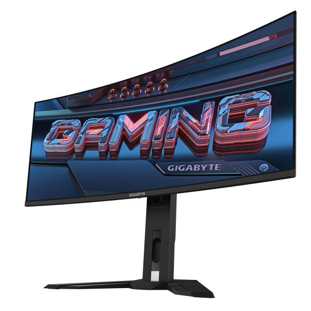 Monitor GIGABYTE MO34WQC2,QD-OLED, WQHD(3440x1440), 240Hz, 0.03ms, Vesa ClearMR 13000, HDR 400, KVM 