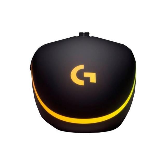 Геймърска мишка Logitech G203, Оптична (8000 dpi), USB, RGB, Черна 