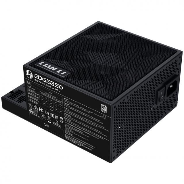 Power Supply Lian Li EDGE EG0850 Black 850W 80+ Platinum PCIe 5.1, ATX 3.1 