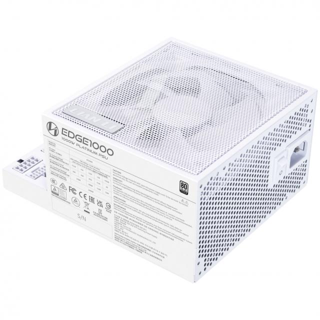 Power Supply Lian Li EDGE EG1000 White 1000W 80+ Platinum PCIe 5.1, ATX 3.1 