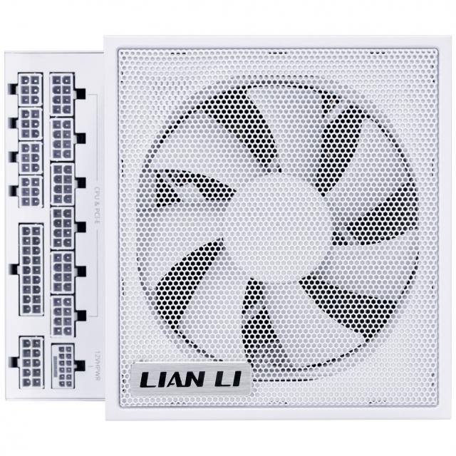 Power Supply Lian Li EDGE EG1000 White 1000W 80+ Platinum PCIe 5.1, ATX 3.1 