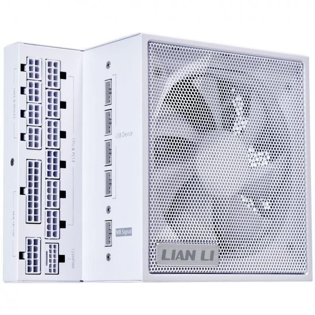 Power Supply Lian Li EDGE EG1000 White 1000W 80+ Platinum PCIe 5.1, ATX 3.1 