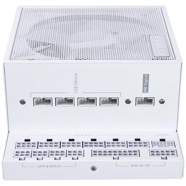 Power Supply Lian Li EDGE EG1300 White 1300W 80+ Platinum PCIe 5.1, ATX 3.1 