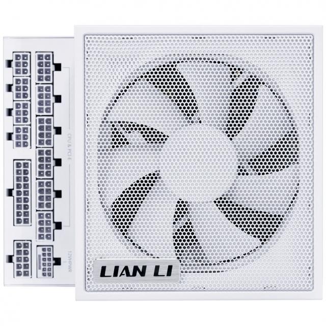 Power Supply Lian Li EDGE EG1300 White 1300W 80+ Platinum PCIe 5.1, ATX 3.1 