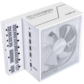 Power Supply Lian Li EDGE EG1300 White 1300W 80+ Platinum PCIe 5.1, ATX 3.1