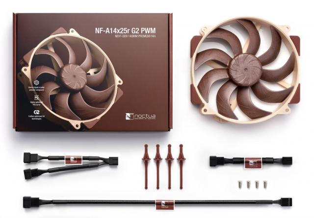 Fan Noctua NF-A14x25r G2 PWM, 140mm 