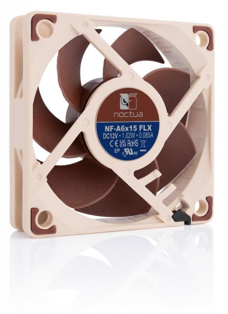 Вентилатор Noctua NF-A6x15 FLX, 60 x 60 x 15 mm 