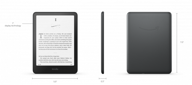 eBook Reader Kindle Paperwhite Signature Edition 7", 32GB, 2024, 12 Generation, IPX8, metallick black 