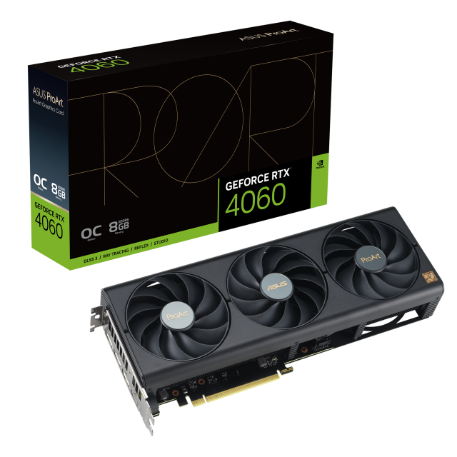 Graphic card ASUS ProArt GeForce RTX 4060 OC 8GB GDDR6 