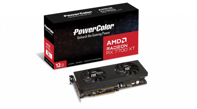 Видео карта PowerColor AMD Radeon RX 7700 XT 12GB GDDR6 