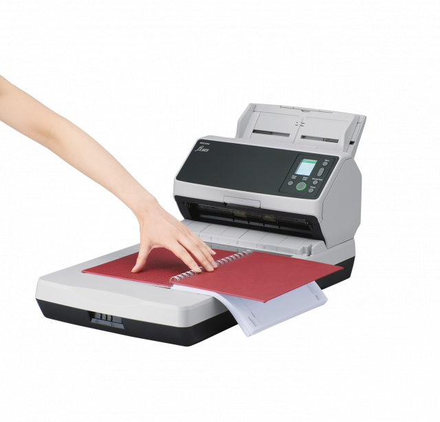 Document Scanner Ricoh fi-8270, Ethernet, A4, USB 3.2, 70ppm, ADF 100 pages 