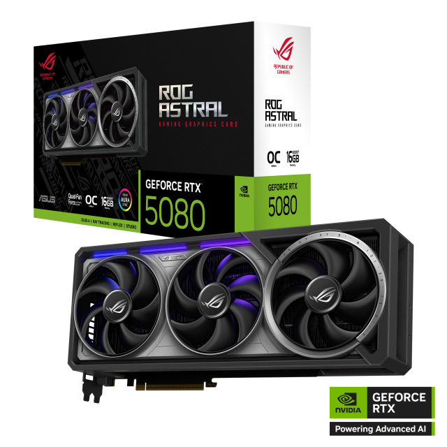 Видео карта ASUS ROG ASTRAL GeForce RTX 5080 OC 16GB GDDR7 