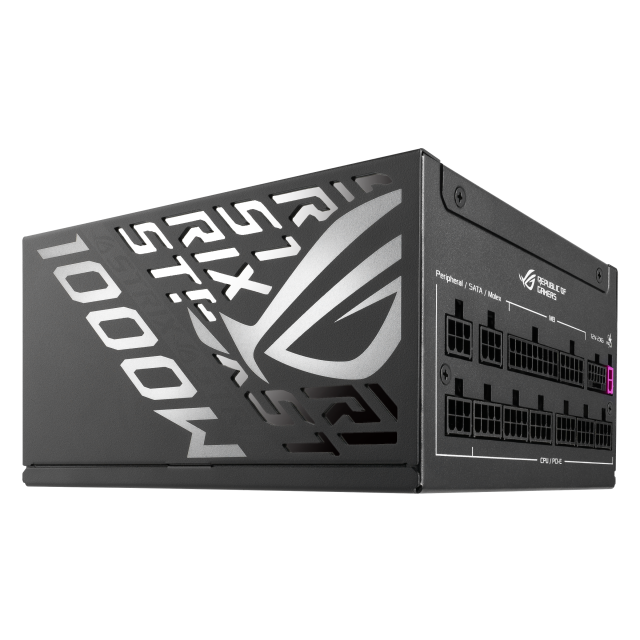 Захранващ блок ASUS ROG STRIX 1000W, 80+ Platinum PCIe 5.0, Fully Modular 