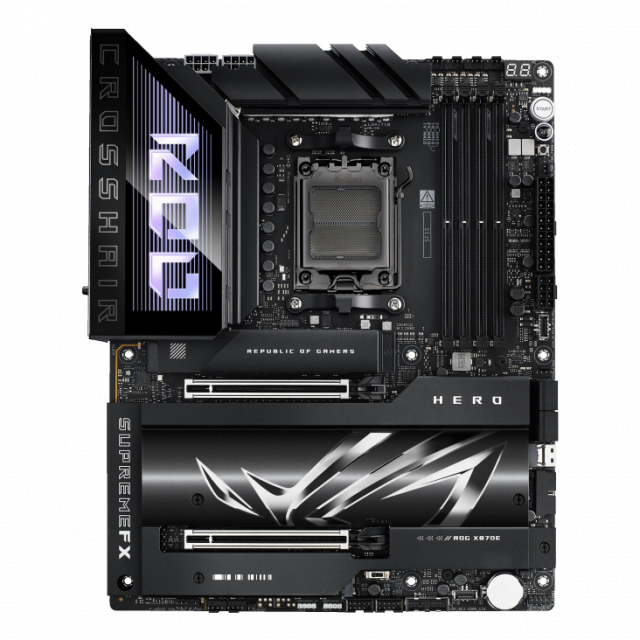 Дънна платка ASUS ROG STRIX X870E-E HERO WIFI AM5 DDR5 